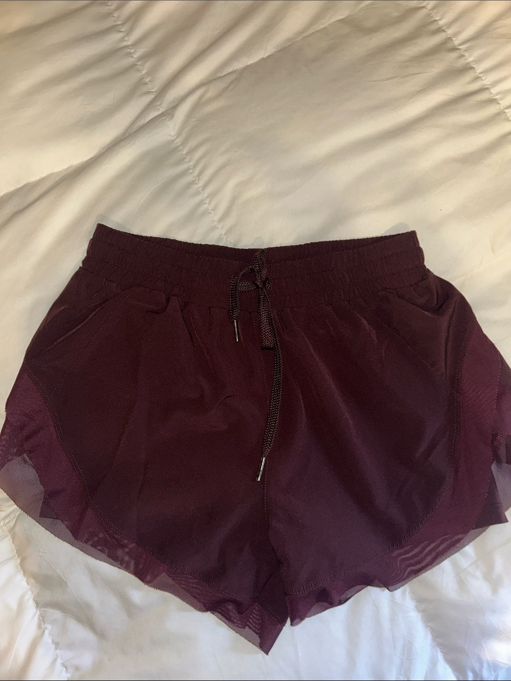 HALARA Women's Athletic Shorts in Plum